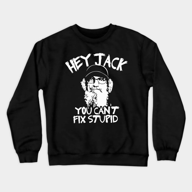 Hey Jack Crewneck Sweatshirt by Zeronimo66